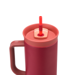 40oz Tumbler - Splash resistant. Carbonation friendly. 2-in-1 lid.